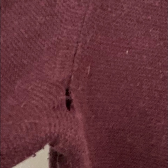J. Crew Maroon Knit Top - Picture 4 of 5